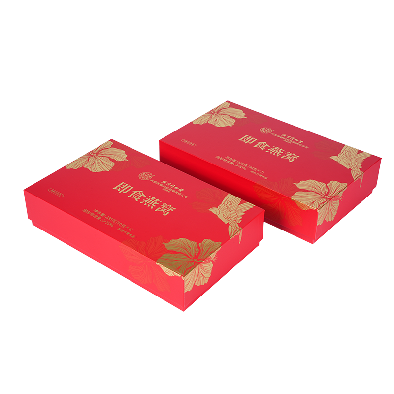 Подарочная коробка «Птичье гнездо» с жесткой съемной крышкой