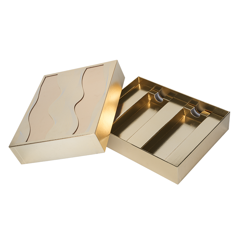 Жесткая подарочная коробка для пищевого масла с двойной дверцей