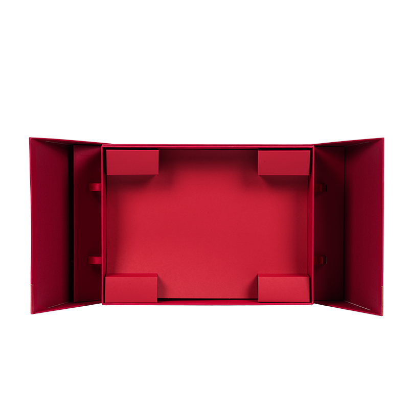 Жесткая двухдверная упаковочная коробка для торта