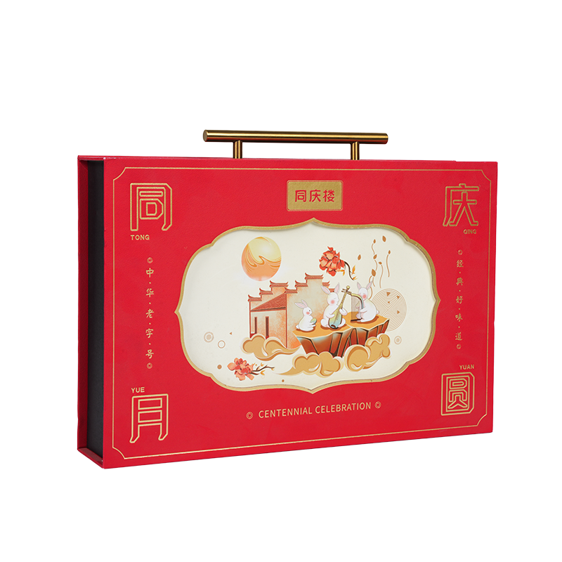 Жесткая двухдверная упаковочная коробка для торта