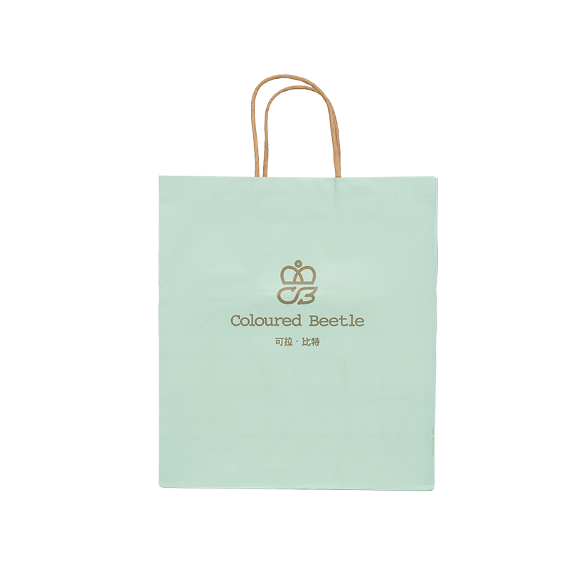 Упаковка одежды горизонтальный ручной утолщенный белый картонный пакет