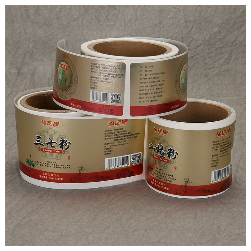 Самоклеящиеся этикетки для пищевых добавок